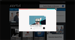 Desktop Screenshot of egytvs.com