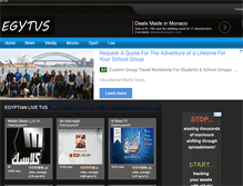 Tablet Screenshot of egytvs.com
